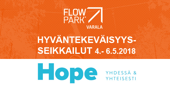 Hyväntekeväisyysseikkailut 4.- 6.5.2018