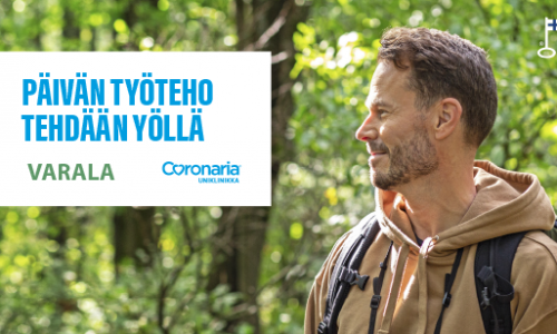 Varala ja Audicin – palaudu työskennellessäsi